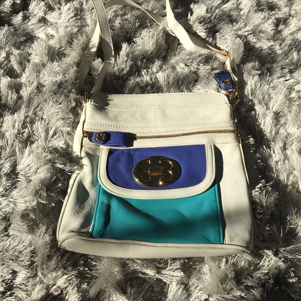 Emma Fox Cross body leather bag